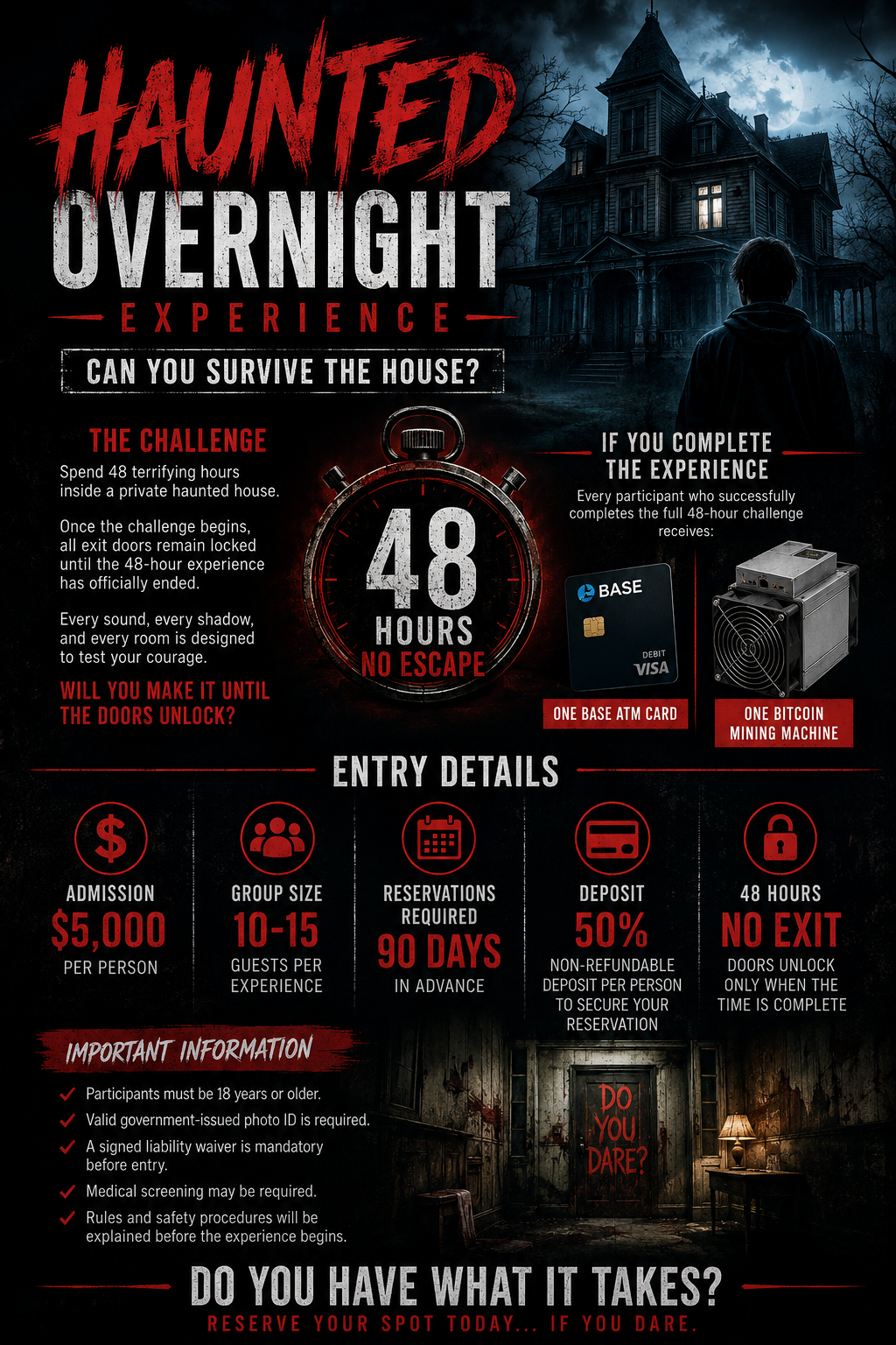Haunted Overnight Experience