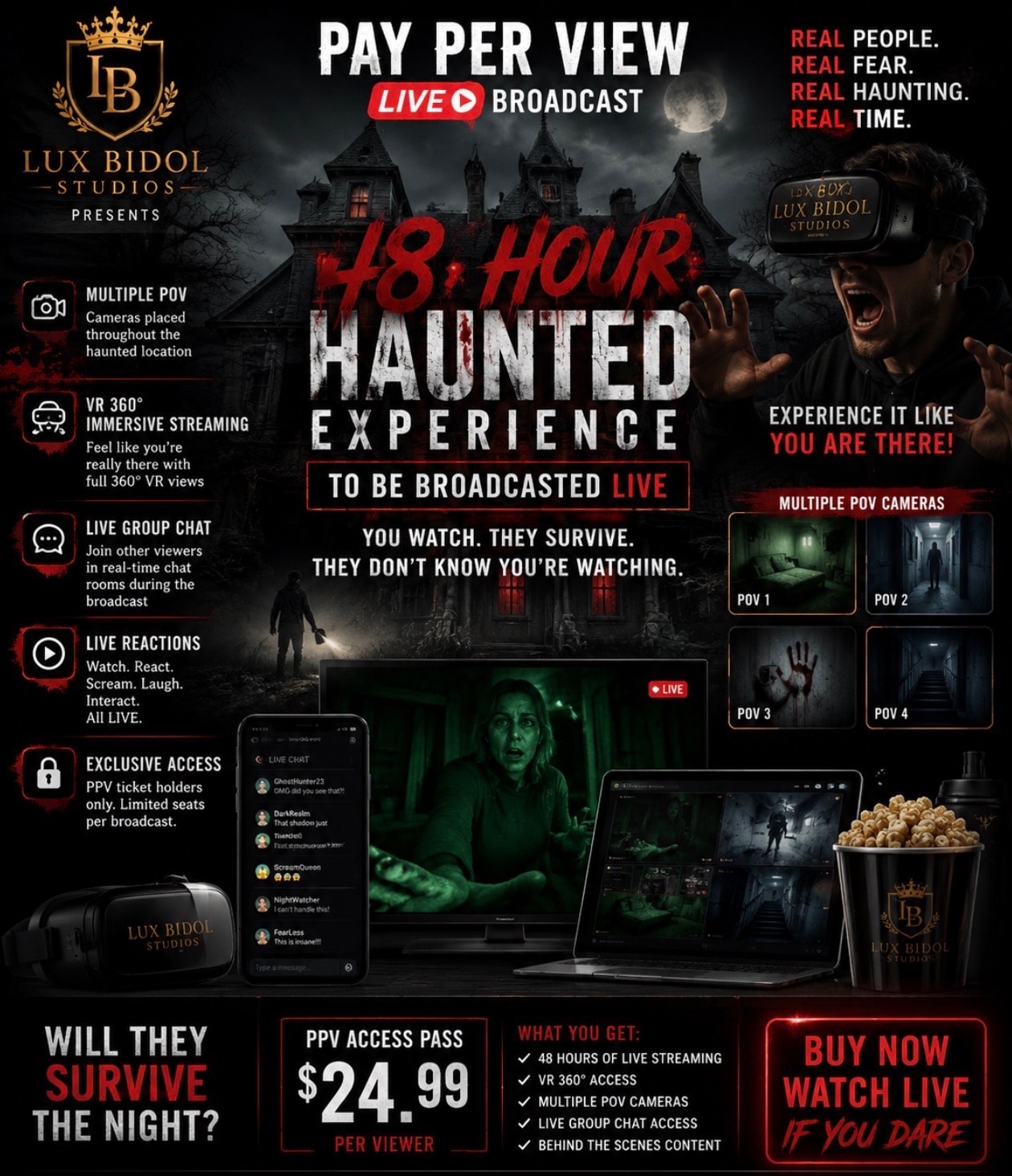 48-Hour Haunted Experience